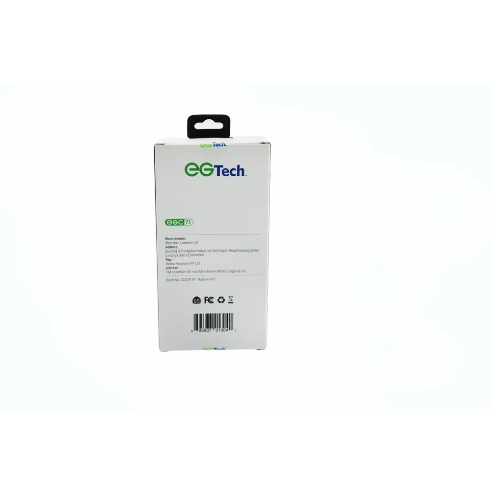 EGTech EGC71 Fast Wireless Charger Foldable Stand Double Coil Black
